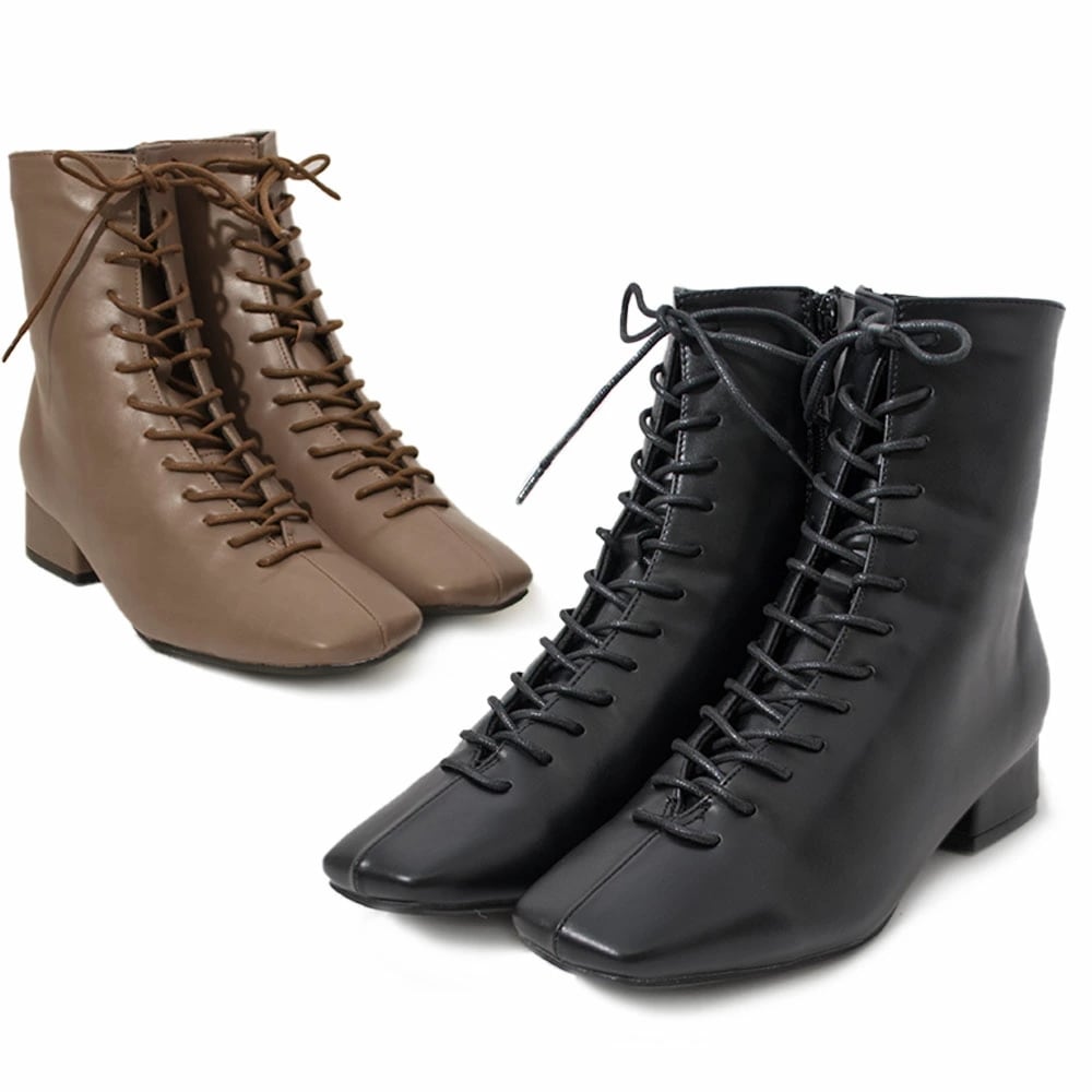 NOUBEL VOUG Relax ヌーベルヴォーグリラックス CE397 レディーススタイリッシュショートブーツ 歩きやすい 3cmヒール 足当たり柔らか 人工皮革 低反発インソール 軽量設計