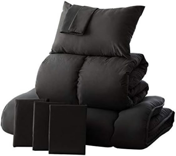 羽根布団 11点セット ダブル ベッドタイプ 20色展開 厳選スモールフェザー