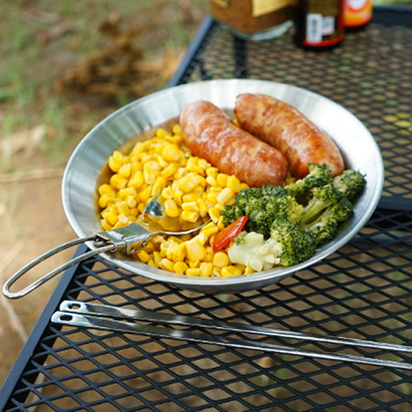 アウトドア食器 12点セット 収納袋付 ポータブル キャンプ食器セット バーベキュー キャンプ アウトドア コンパクト 収納 プレート 小鉢