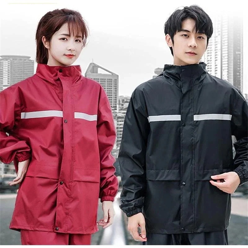 レインウェア メンズ レディース ゴルフ 合羽 上下セット 雨具 バイク 自転車 カッパ レインスーツ レインコート おしゃれ 通学 通勤 旅行 遠足