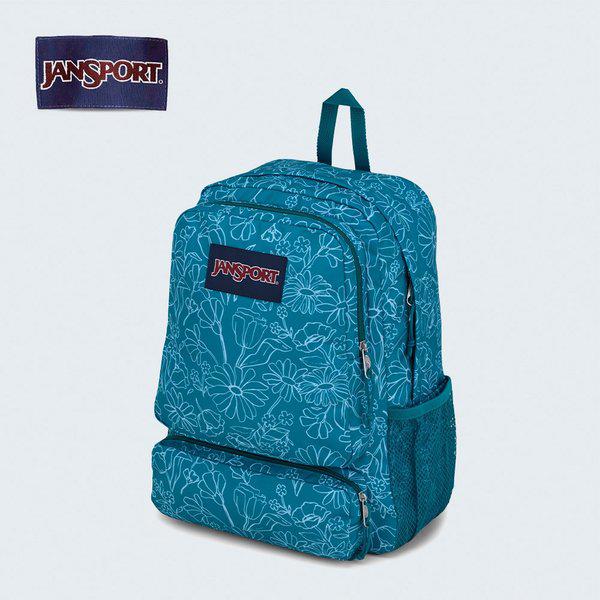 [公式] ダブルトーンノートパソコンバックパック Delightful Daisies Green