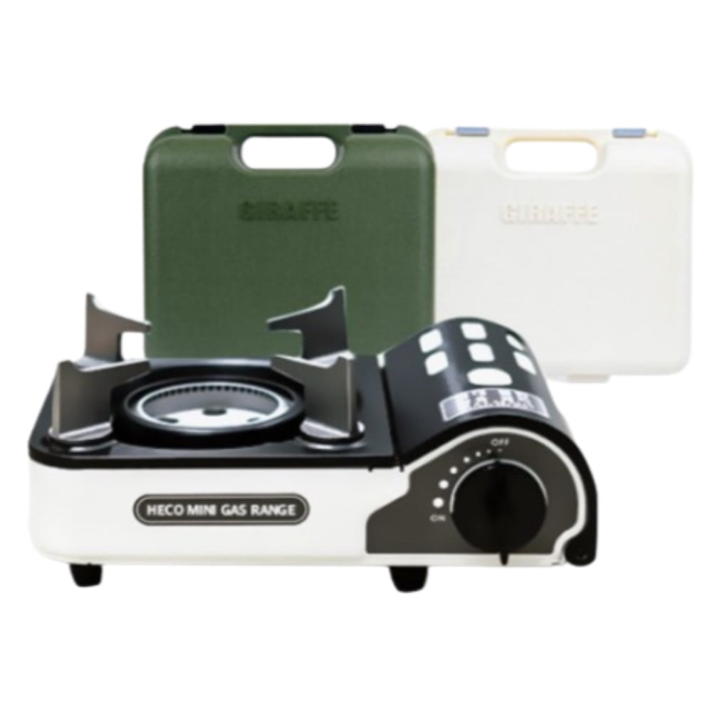 可愛らしいミニ カセットコンロ 韓国製 ガスバーナーは