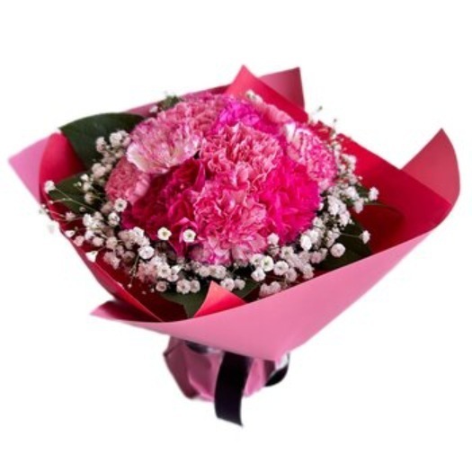 [倉庫管理]　カーネーション スタンディングブーケ ピンク