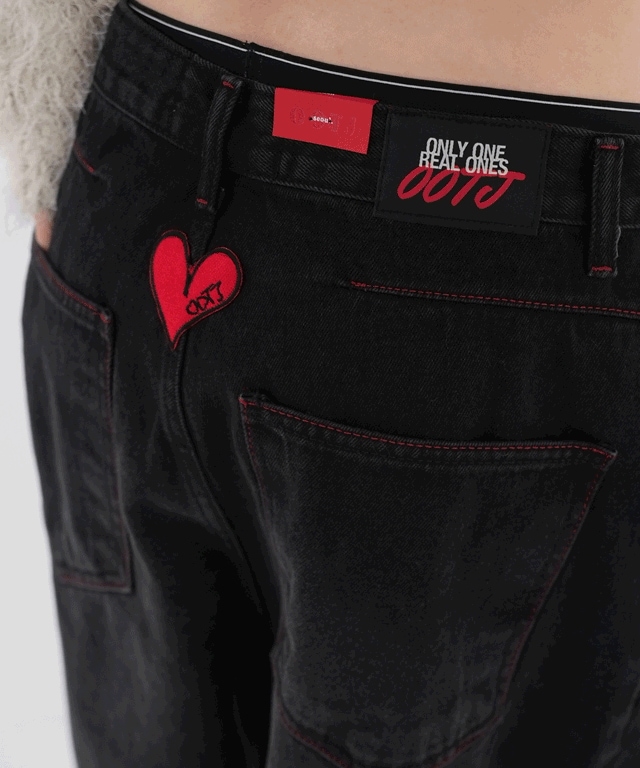 [OOTJ] アローズハートブラックジーンズ