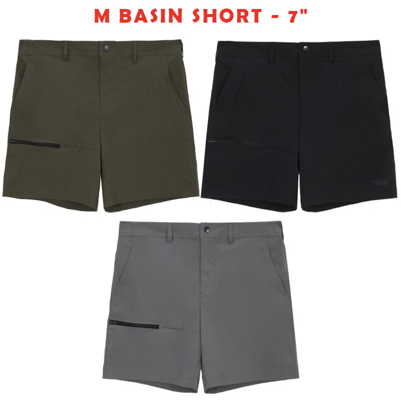 韓国正規品保証 関税負担なしNS6NS29A M BASIN SHORTS 7デイリー 基本 着装 男子 女子 人気 韓国 ファッション 男女共用 アウトドア