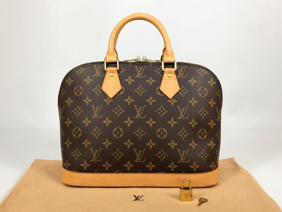 ハンドバッグ モノグラム アルマ 中古品