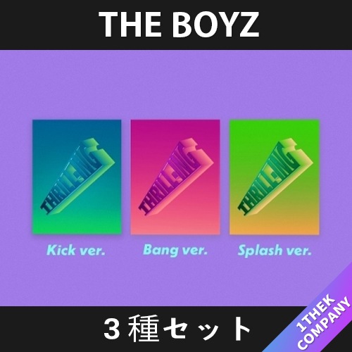 ［３種セット］THE BOYZ - THRILL-ING (6THミニアルバム)