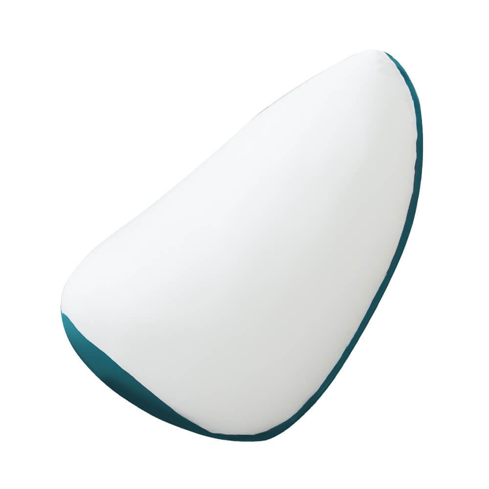 ジャンボビーズクッション【Ovo-オーヴォ-】(伸縮　しっかり生地　日本製)SH-07-OVO-TB　ターコイズブルー