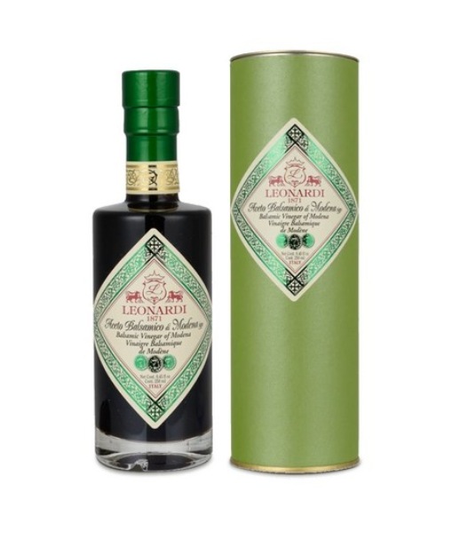 レオナルド·モデナ産 バルサミコ酢 6年熟成 グリーンメダル 250ml 天然発酵 サラダ ドレッシング// 그린메달 발사믹 250mlX1
