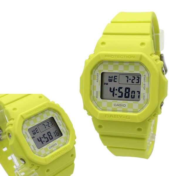 腕時計 CASIO BABY G BGD-565GS-9DR 腕時計 イエロー ウォッチ レディース