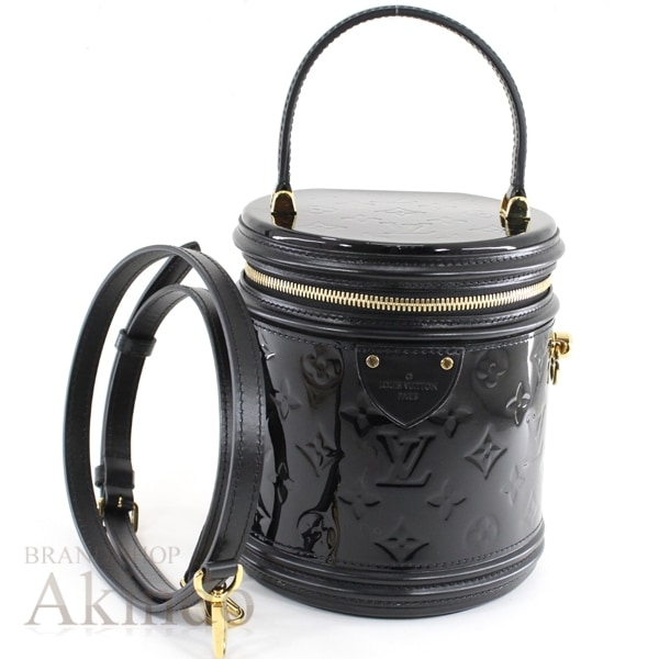 バッグ カンヌ PM モノグラムヴェルニ 2Way ショルダーバッグ レディース ヴァニティバッグ バニティ 斜め掛け鞄 M53997 黒 ブラック 便利 プレゼント 定番 人気 ギフ