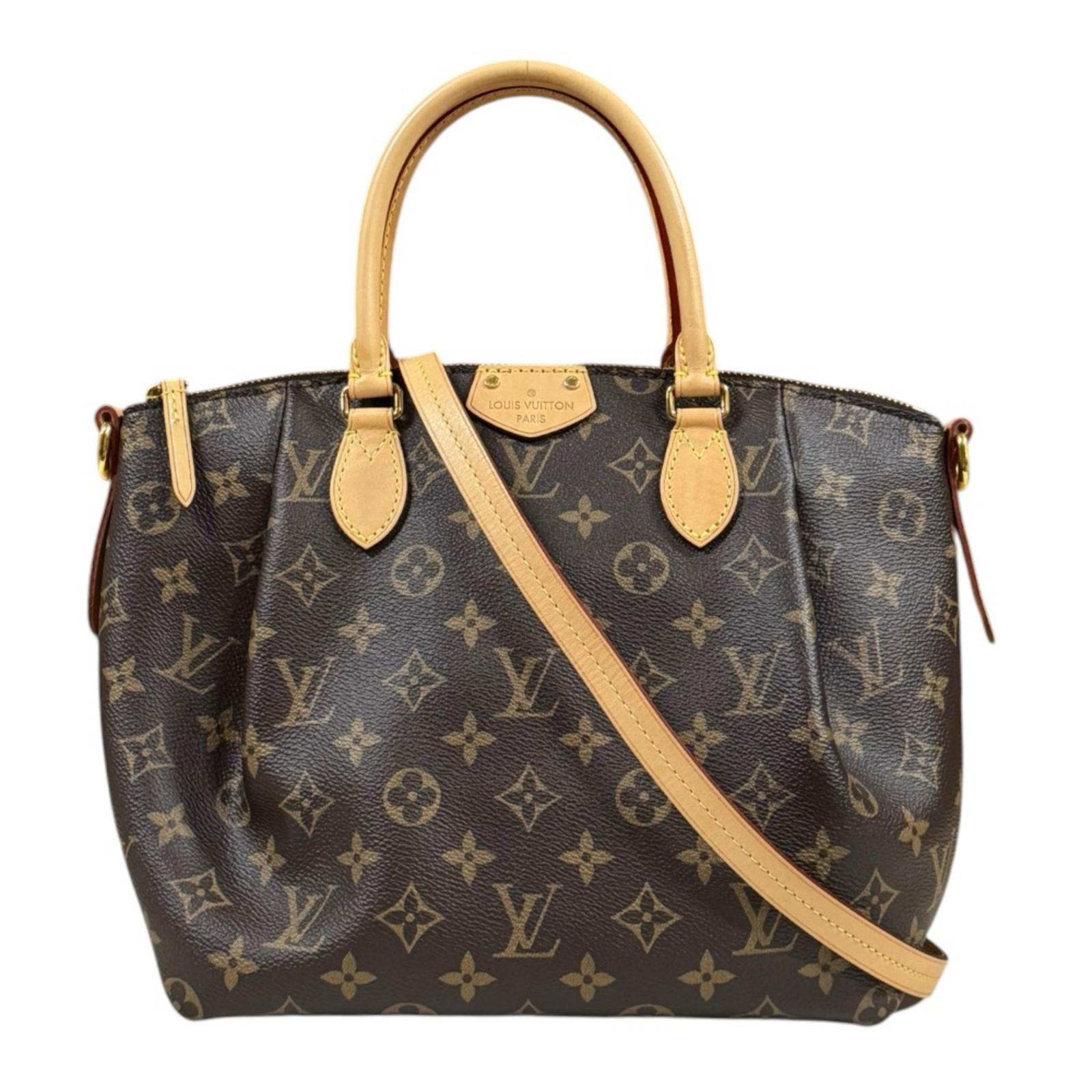 ルイヴィトン テュレンPM モノグラム ショルダーバッグ モノグラムキャンバス M48813 ブラウン LOUIS VUITTON 中古 美品