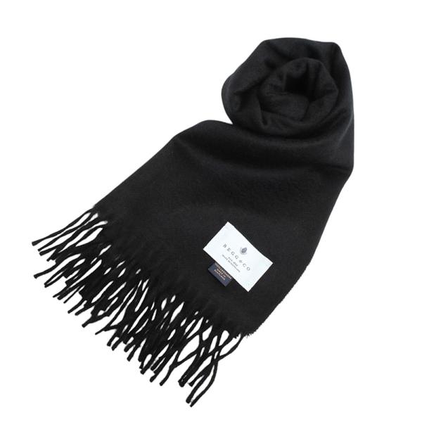 ベグアンドコー BEGG&CO Arran マフラー 60BCARRAN-BLACK メンズ