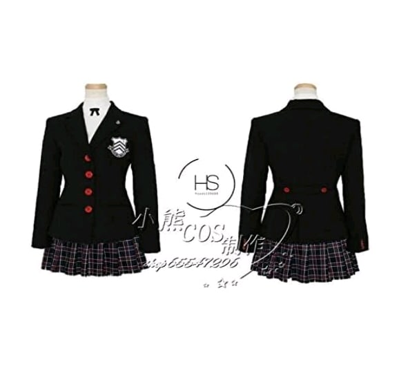 ペルソナ５ 新島真 女子制服 コスプレ衣装