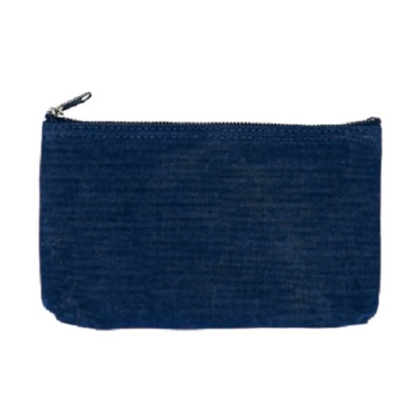 （まとめ買い）ペンケース ソフト筆入 Wanofu（和の布） 倉敷帆布 L ネイビー PCW211-18-KHNV [x3]