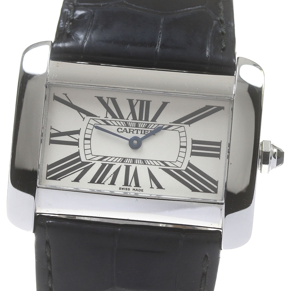 カルティエ CARTIER W6300655 タンクディバンLM クォーツ メンズ _845920【中古】