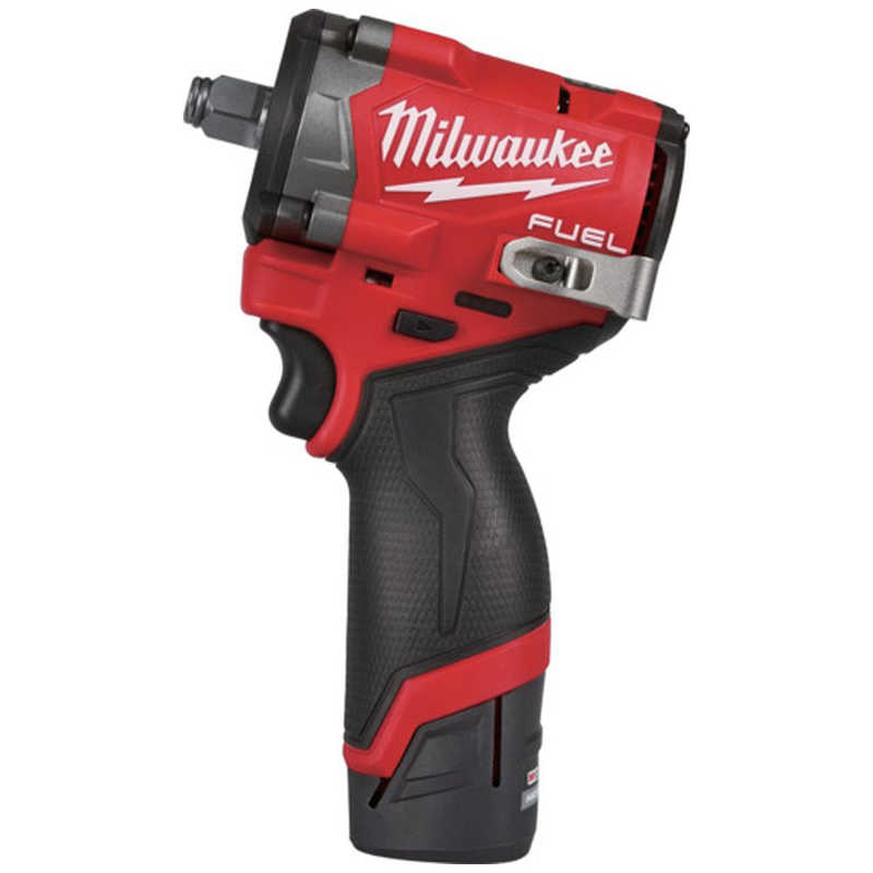 ミルウォーキーツールジャパン合同会社　milwaukee M12 FUEL 1/2インチ542Nmインパクトレンチ 5.0AH ＆ 2.5AH キット　M12FIW2F125252XJP