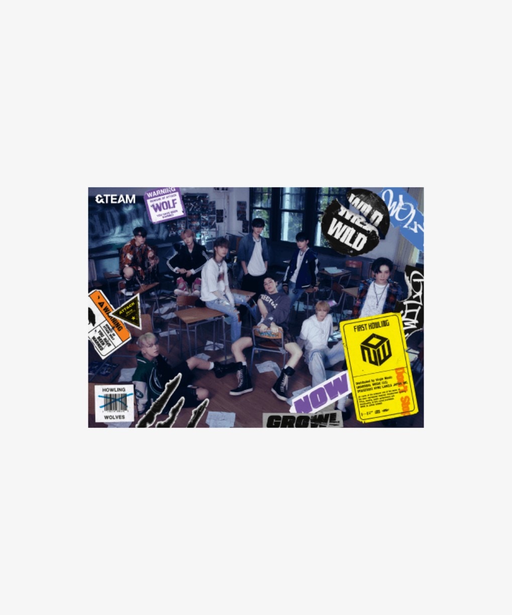 [正品] &TEAM - 1st ALBUM 『First Howling : NOW』 LIMITED EDITION A