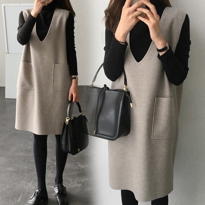 人気 ワンピース マタニティウェア 産前 産後 妊婦服 大きいサイズ レディース チュニック ラシャワンピ