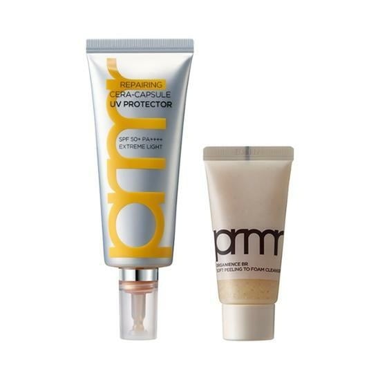 プリメーラ リペアリング セラカプセル UVプロテクター 40ml 企画 (+ピーリング ツーフォーム クレンザー 30ml)