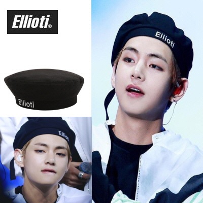 BTS　Ｖ　MV着用ベレー帽 Qoo10] ELLIOTI BTS V 着用 ベレー帽 ELLIOT