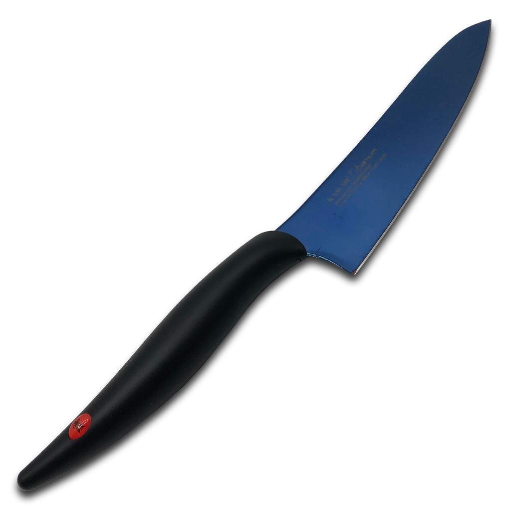 ブルー チタンコーティング 包丁 (小包丁130mm) 7,004円