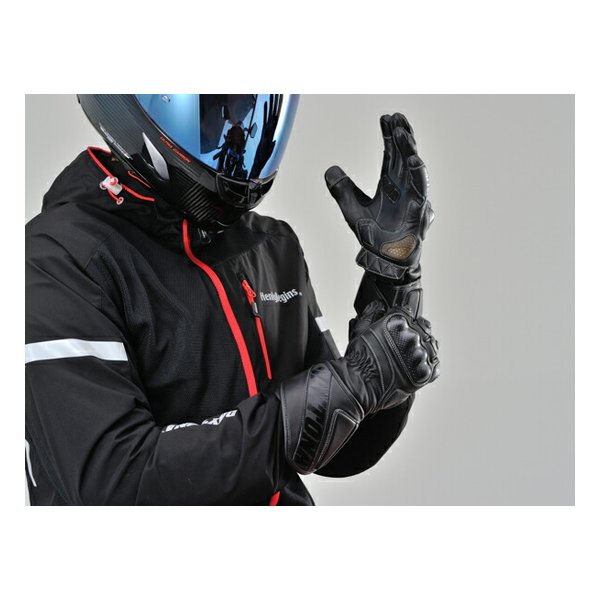 バイクグローブ HBG-040 スポーツロンググローブ ブラック XLサイズ D99229