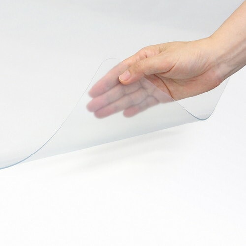 （まとめ買い）フッ素ラミネートデスクマット シングルタイプ 1.2mm厚 シングル 990xH690mm DM-107FRS [x3]