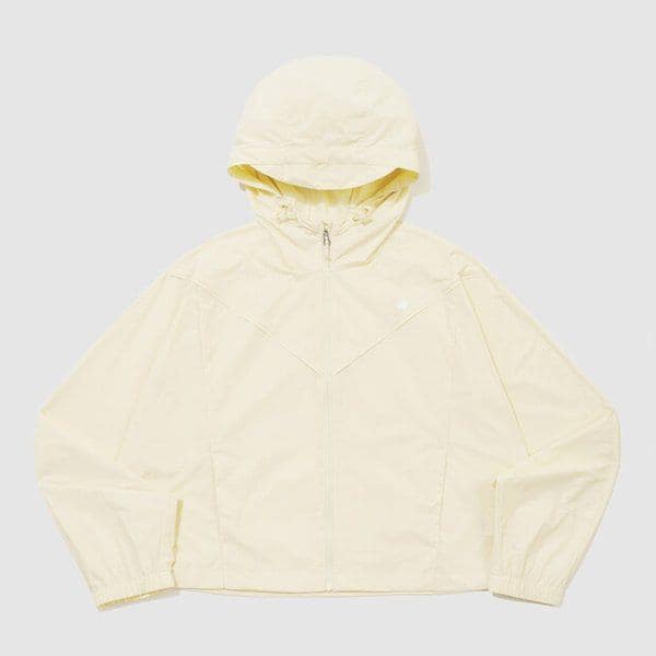 女性シェードオン軽量ウーブンルーズフィットジャケット (QR222OJK41_WYL)