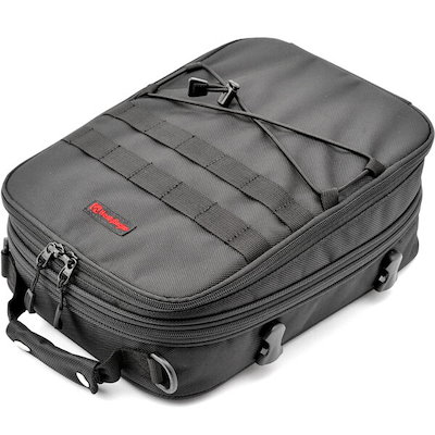 他サイト： ヘンリービギンズ(Henly Begins) バイク用 シートバッグ 7-12L A4サイズ イージーリングベルト付属 DH-722 97241の商品画像