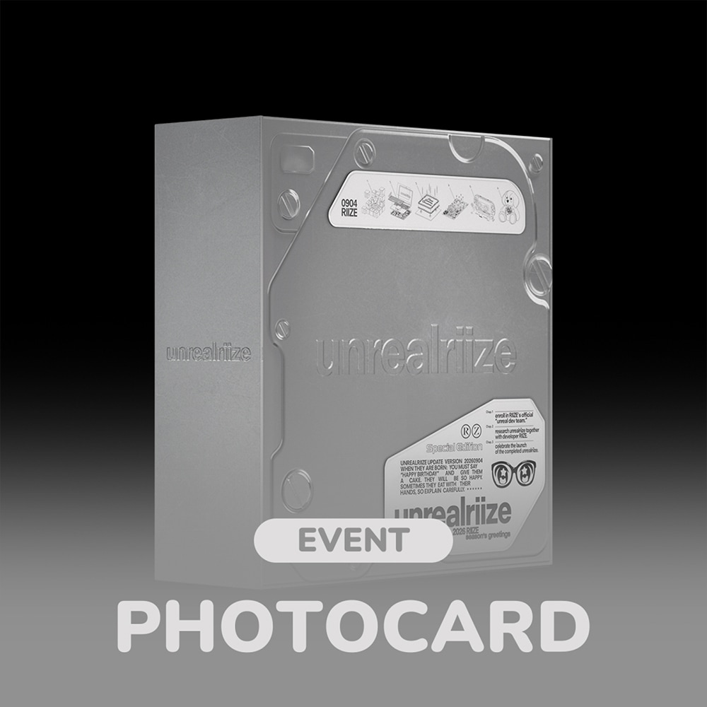 RIIZE 2026 SEASONS GREETINGS シーズングリーティング EVENT withmuu特典 フォトカードセット付き 数量限定 SM 公式