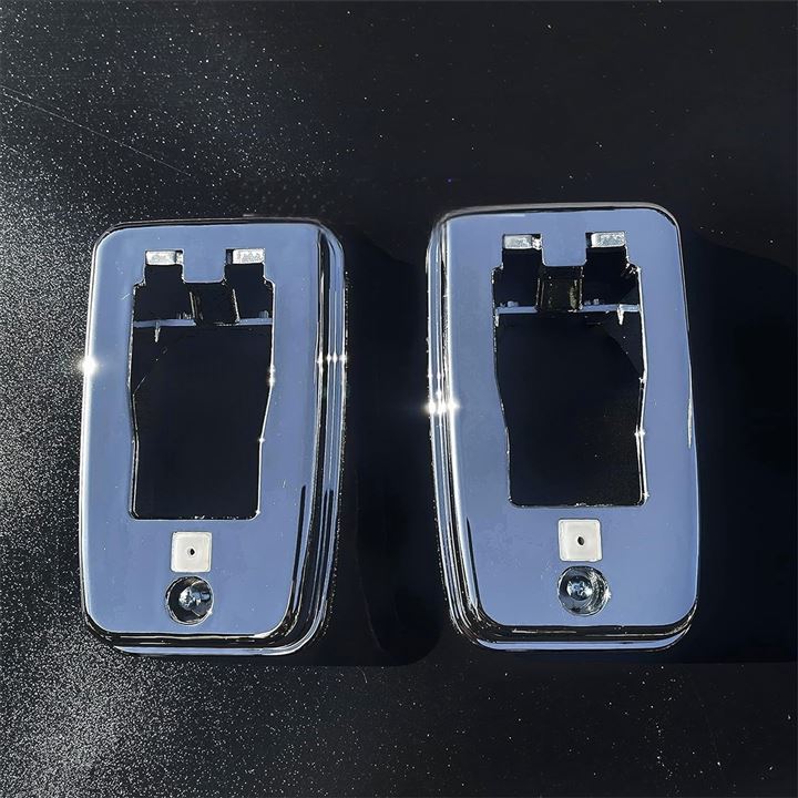 日野 17プロフィア /エアループプロフィア 17レンジャー エアループレンジャー メッキ サイドマーカーベース ドアマーカー 台座 左右セット 灯火規制後 H22.4頃～H29.5 5,614円