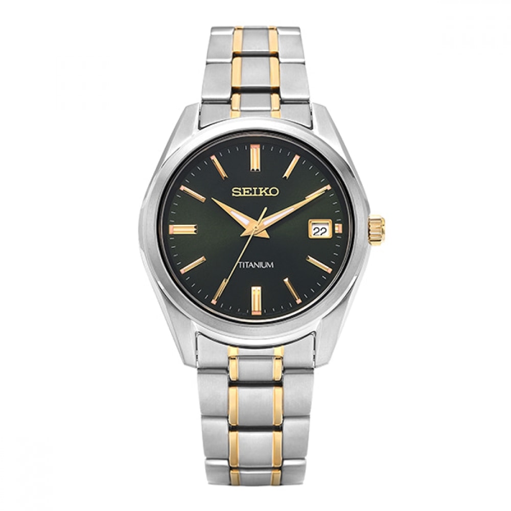 セイコー SUR377P1 クラシックアナログメンズチタン腕時計