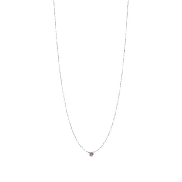 2022新商品 TIFFANY ティファニー ネックレス サファイヤ ピンク 激安売り Tiffany バタフライ ネックレス YG 18k ティファニー ネックレス