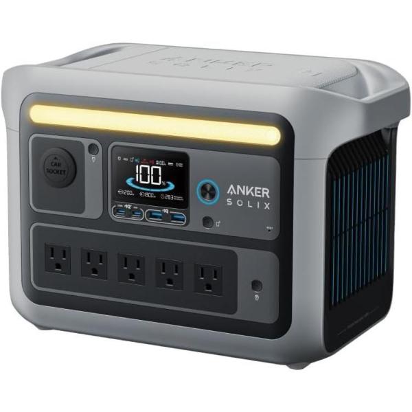 Anker アンカー・ジャパン A17535Z1 Solix C800 Portable Power Station 1695 ポータブル電源