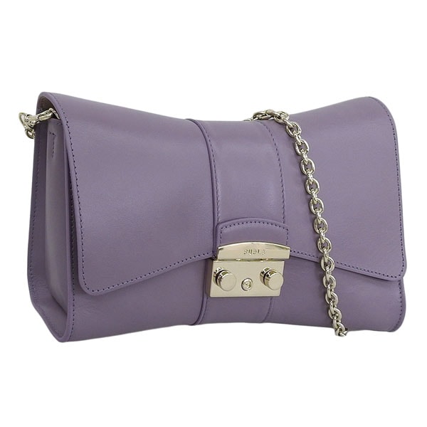 フルラ バッグ レディース ショルダーバッグ アウトレット レザー パープル METROPOLIS WB00931BX17092493S FURLA