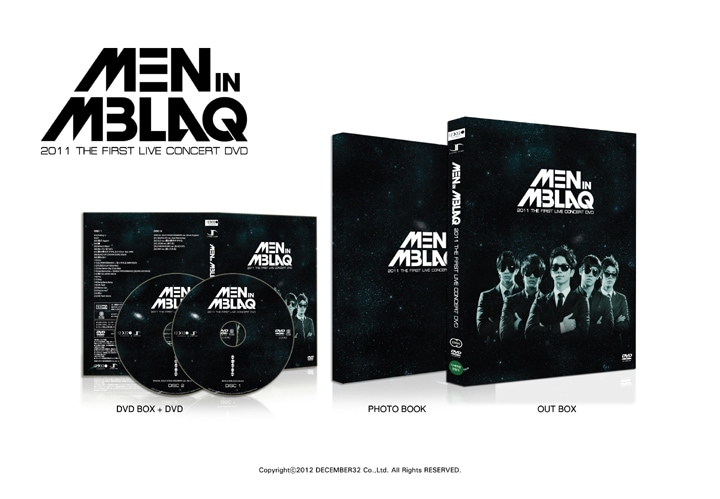 (DVD新商)MBLAQ 2011 1st Live Concert DVD