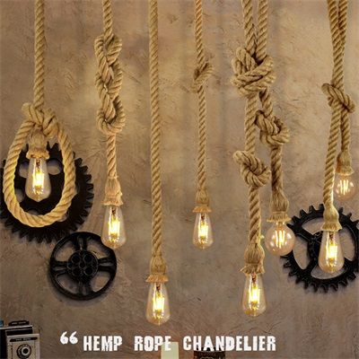 ペンダントライト おしゃれ 北欧 ins LED 麻のも レトロ アンティーク 工業風 照明器具 リビング キッチン 玄関 寝室 ダイニング 和室 洋室 ダクトレール 引掛シーリング用 工事不要 簡