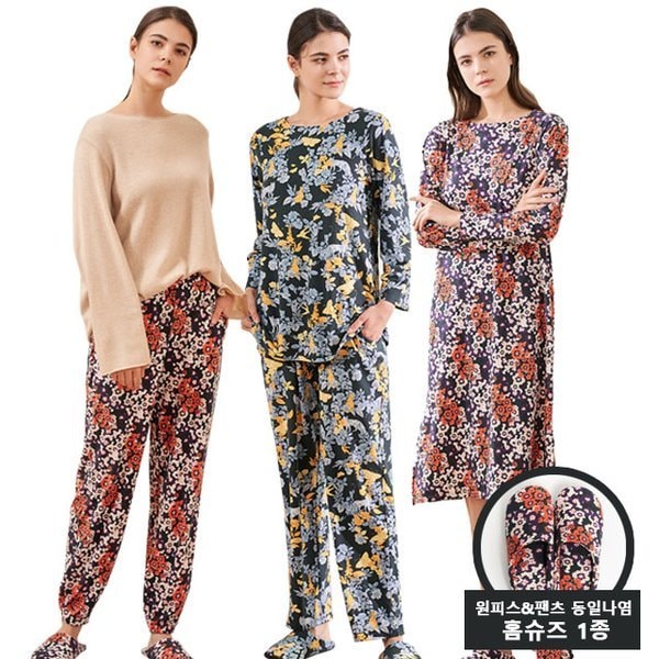 ラフェア ラフェア フローラル捺染ラウンジセット (全5種) LWHFW264