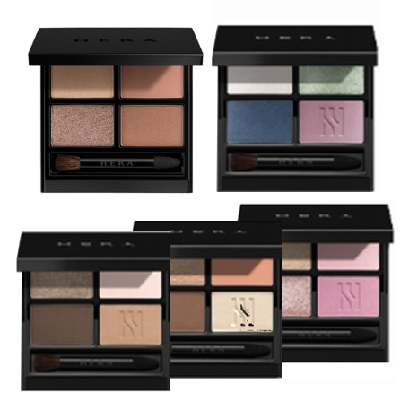 クアッドアイカラー シャドウ #01 シエナコーラル #02 ローズプリエ #03 ヌーディトープ #04 ラベンダームーン #05 ヌードスイング