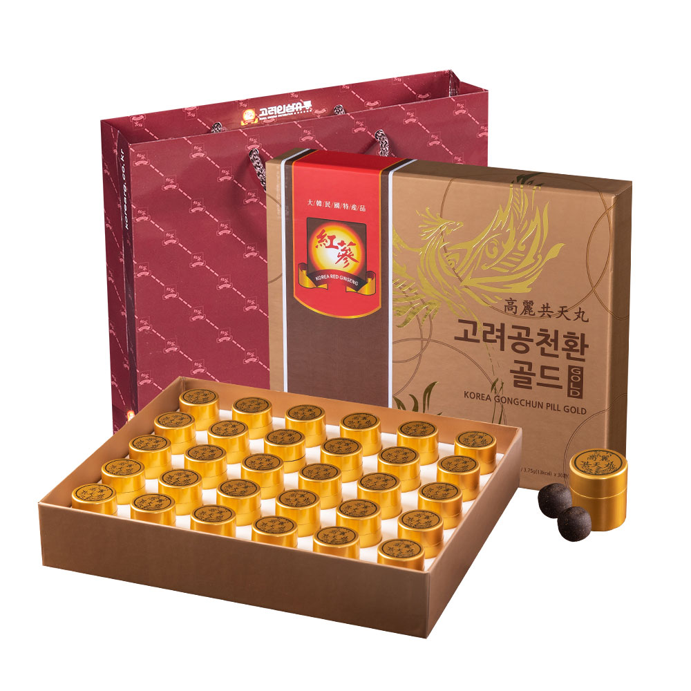 高麗人参流通高麗公天換金112.5g30丸