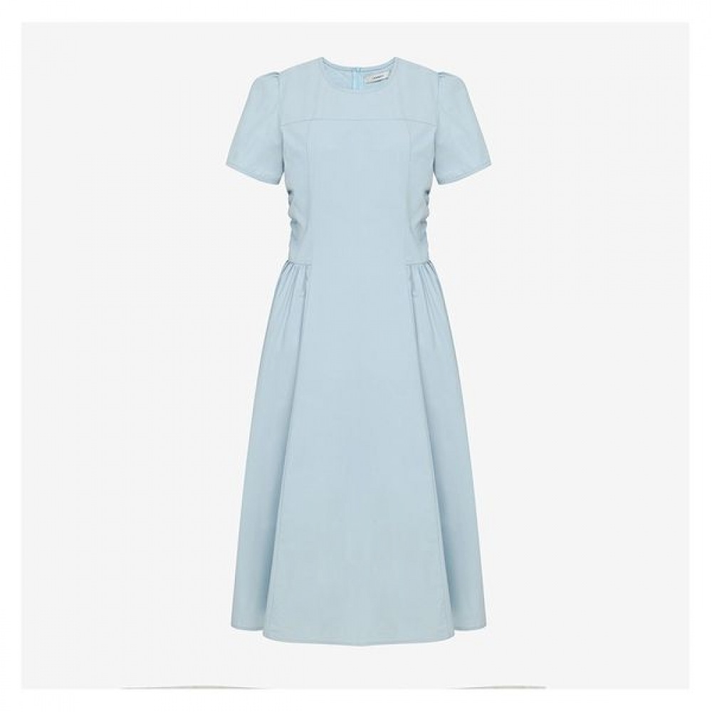 [イザベイ] サイドシャーリング切開ワンピース (VKOAD7548)