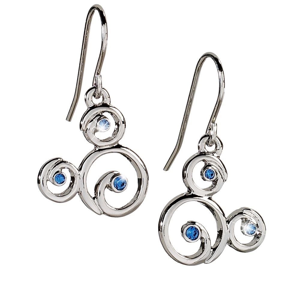 Arribas Arribas ブラザーズミッキーマウスフィリグリーアイコンピアス