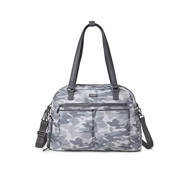 baggallini Duffel， Grey Camo 並行輸入品