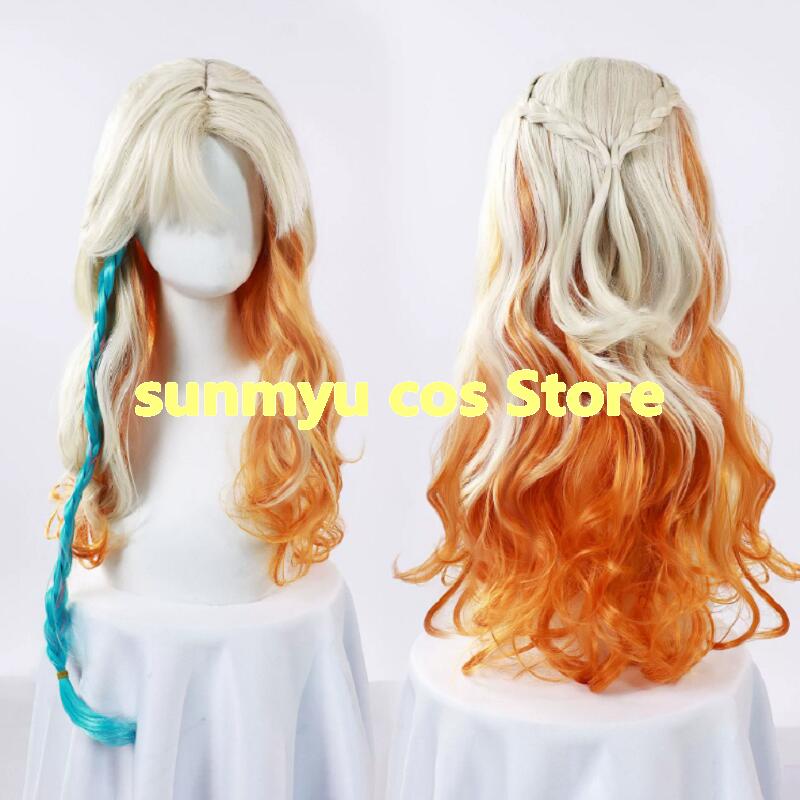 原神 Genshin Xilonen　シロネン コスプレ道具 ウィッグ　かつら