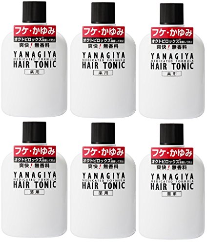 【まとめ買い】柳屋 薬用ヘアトニック フケ・カユミ用240ml×6個