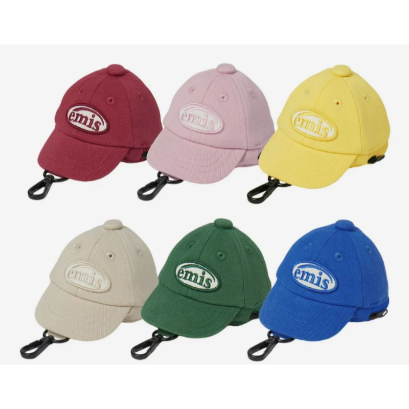 BALL CAP POUCH KEYRING
