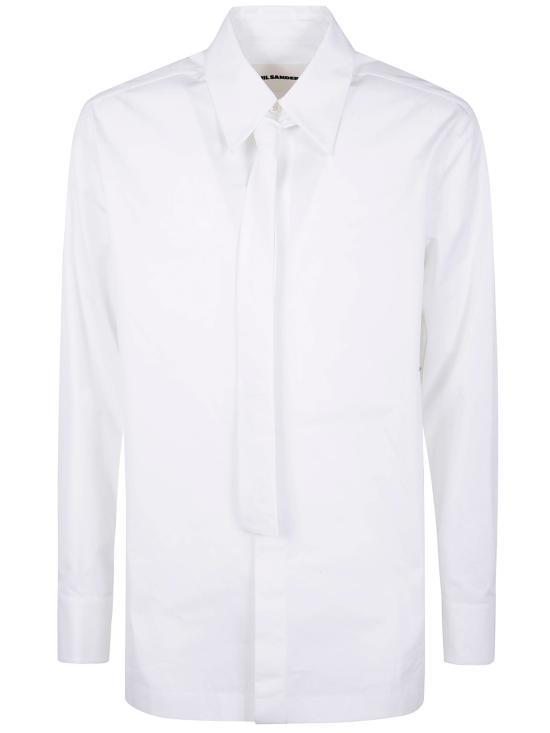 JIL SANDER Men Long Tops J22DL0321 J45002 100 OPTIC WHITE