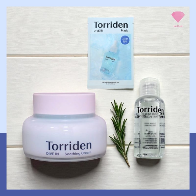 ダイブイン 低分子ヒアルロン酸 スージングクリーム 100ml（トナー 50ml・マスク1枚セット）