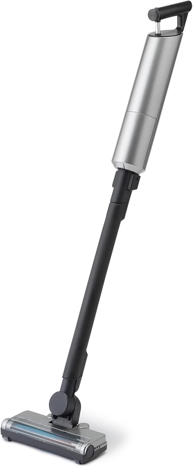 TWINBIRD(ツインバード) コードレス掃除機 紙パック式 自走式 ゴミセンサー搭載 ハンディクリーナー 2WAY 軽量 スティック 【紙パック約2年分付属】メタリックグレー TC-E263GY 13,975円